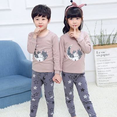 Conjunto de Ropa Térmica Infantil para Otoño e Invierno - Pantalón y Blusa Dos Piezas - Image 12