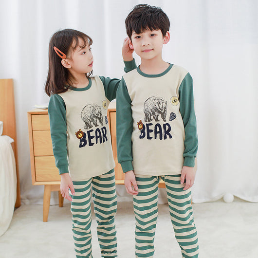 Conjunto de Ropa Térmica Infantil para Otoño e Invierno - Pantalón y Blusa Dos Piezas - Image 10