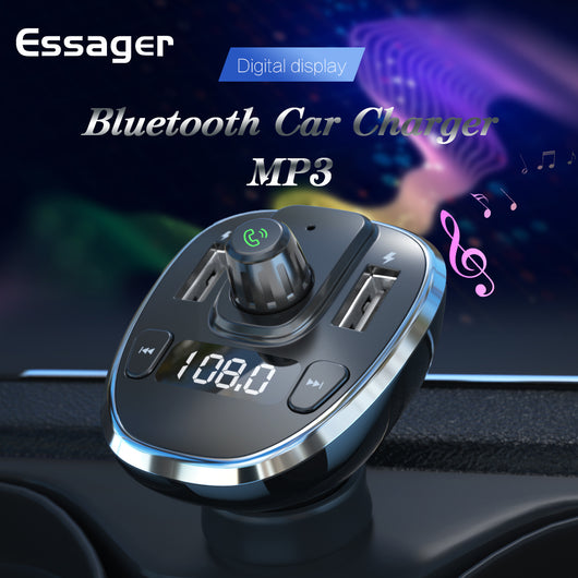 Cargador Dual USB Bluetooth para Auto con Tecnología Inalámbrica - Image 8