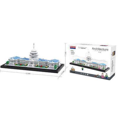 Bloques de Construcción Micro-Partículas Estilo Louvre - Image 7