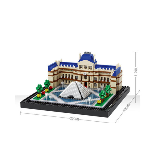 Bloques de Construcción Micro-Partículas Estilo Louvre - Image 10