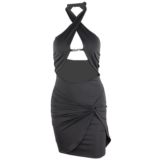 Vestido Envolvente con Espalda Abierta y Encaje Calado - Image 2