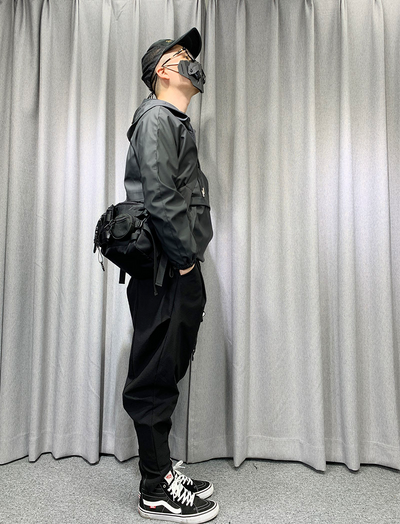 Bolsa Mensajero Estilo Harajuku para Hombre - Image 4