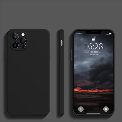 Funda de Silicona Líquida con Bordes Rectos para Teléfono Móvil - Image 13