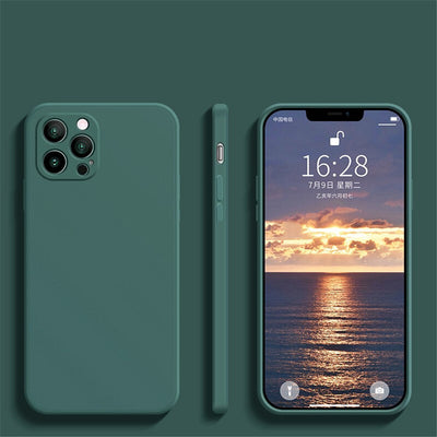Funda de Silicona Líquida para Celular con Bordes Rectos y Acabado Premium - Image 3