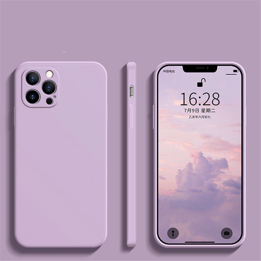 Funda de Silicona Líquida para Celular con Bordes Rectos y Acabado Premium - Image 7
