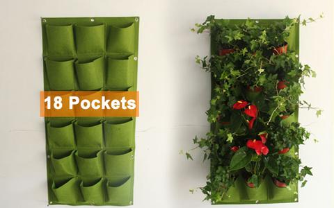 Bolsa de Cultivo Vertical para Pared - Jardín Colgante Multibolsillo para Huerto Urbano - Image 19