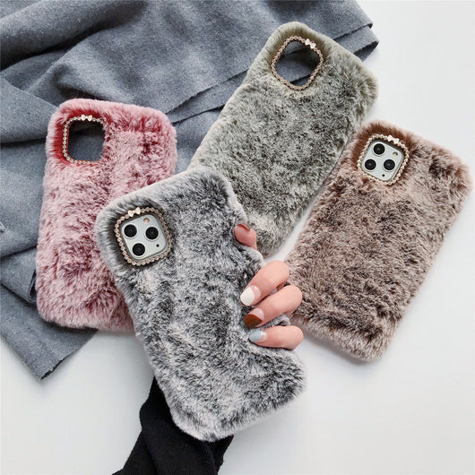 Funda de Celular Apple Acolchonada Color Sólido Resistente a Caídas - Image 14
