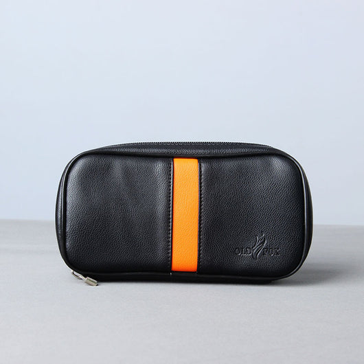 Bolsa de Cuero con Tira Amarilla - Accesorios de Moda - Image 8