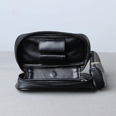 Bolsa de Cuero con Tira Amarilla - Accesorios de Moda - Image 4