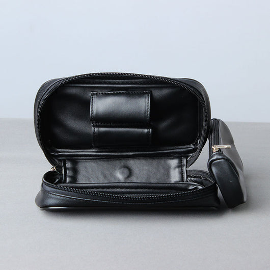 Bolsa de Cuero con Tira Amarilla - Accesorios de Moda - Image 4