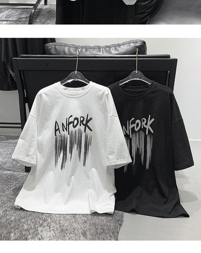 Camiseta Estampada de Verano para Hombre con Letras - Image 6