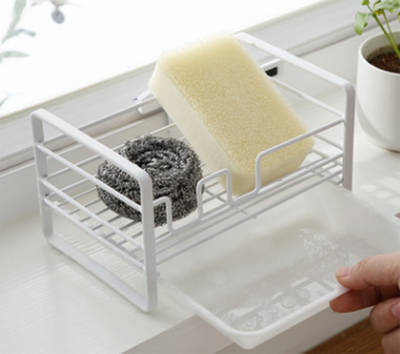 Organizador de Cocina Multifuncional con Escurridor y Soporte para Esponjas - Image 10