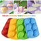 Molde de Silicona Forma Huevo Pascua para Chocolate, Gomitas y Fondant