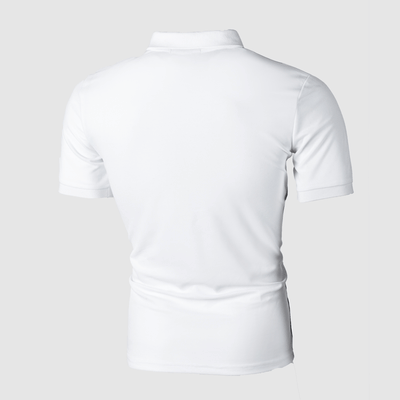 Polo Casual de Algodón para Hombre - Camiseta de Manga Corta Versátil - Image 7