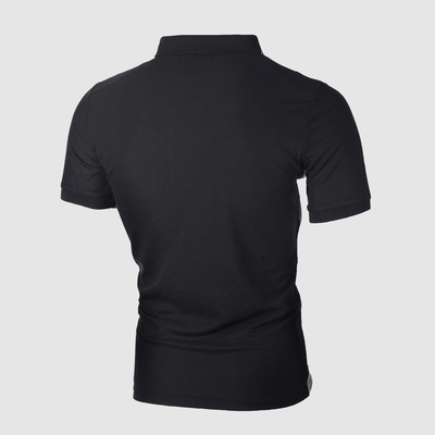 Polo Casual de Algodón para Hombre - Camiseta de Manga Corta Versátil - Image 9