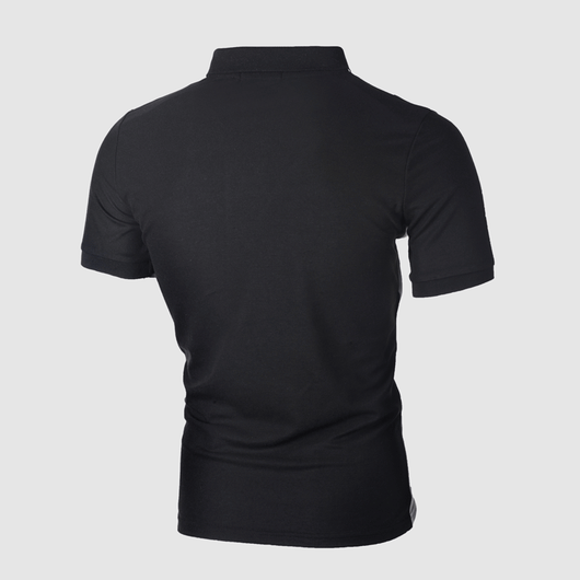 Polo Casual de Algodón para Hombre - Camiseta de Manga Corta Versátil - Image 9