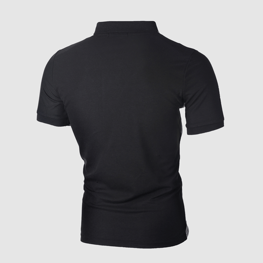Polo Casual de Algodón para Hombre - Camiseta de Manga Corta Versátil - Image 4