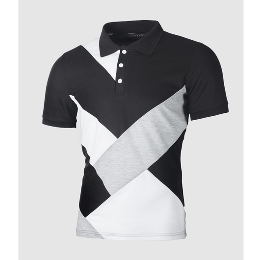 Polo Casual de Algodón para Hombre - Camiseta de Manga Corta Versátil - Image 2