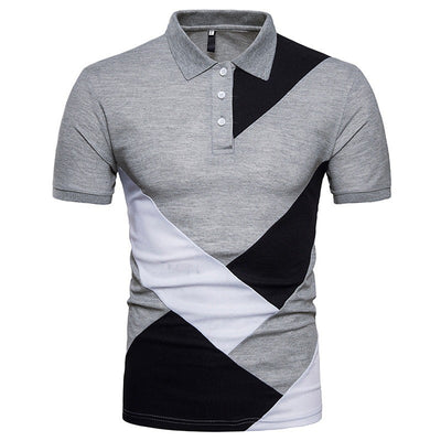 Polo Casual de Algodón para Hombre - Camiseta de Manga Corta Versátil - Image 3