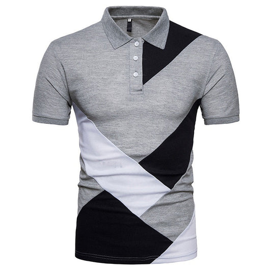 Polo Casual de Algodón para Hombre - Camiseta de Manga Corta Versátil - Image 3