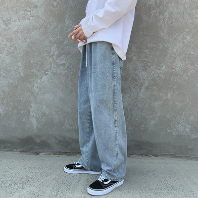 Pantalones Jeans Holgados de Pierna Ancha - Estilo Moderno y Cómodo - Image 3