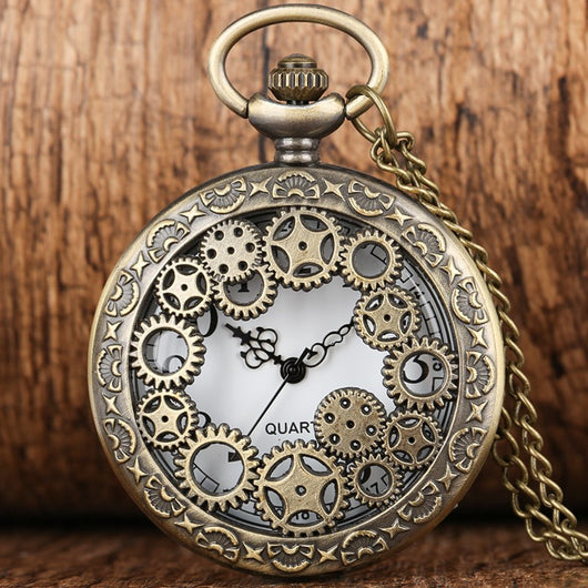 Reloj de Bolsillo Vintage con Brújula Integrada - Image 7