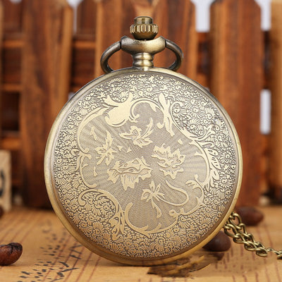 Reloj de Bolsillo Vintage con Brújula Integrada - Image 5