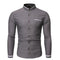 Camisa Casual Slim Fit de Color Liso para Hombre