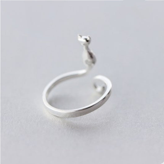 Anillo Gato Dulce Bosque - Versión Coreana para Dedo - Image 2