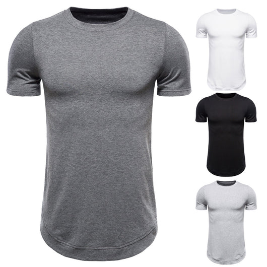 Camiseta Básica Cuello Redondo Manga Corta - Talla Europea