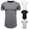 Camiseta Básica Cuello Redondo Manga Corta - Talla Europea