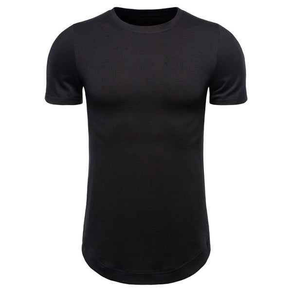 Camiseta Básica Cuello Redondo Manga Corta - Talla Europea