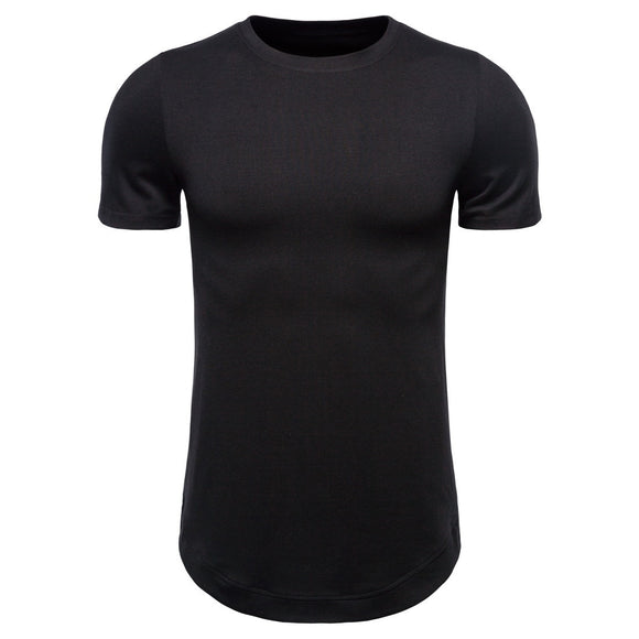 Camiseta Básica Cuello Redondo Manga Corta - Talla Europea
