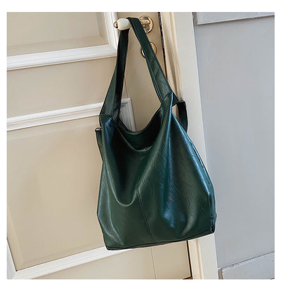 Bolso de Hombro Grande para Mujer - Bolsa Mensajero Retro Casual de Capacidad Expandible - Image 24