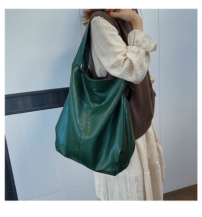 Bolso de Hombro Grande para Mujer - Bolsa Mensajero Retro Casual de Capacidad Expandible - Image 27