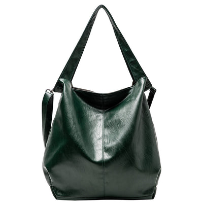 Bolso de Hombro Grande para Mujer - Bolsa Mensajero Retro Casual de Capacidad Expandible - Image 13