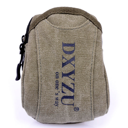 Bolsa Riñonera Retro en Lona para Hombre con Gancho - Image 9