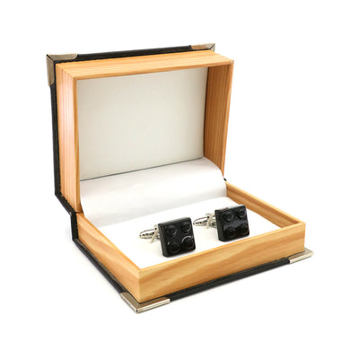 Gemelos de Puño Elegantes - 9 Colores Disponibles, Botones Cuadrados Premium - Image 33
