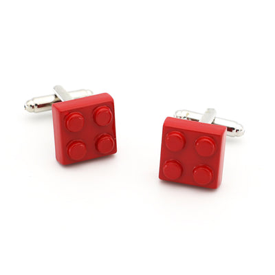 Gemelos de Puño Elegantes - 9 Colores Disponibles, Botones Cuadrados Premium - Image 8