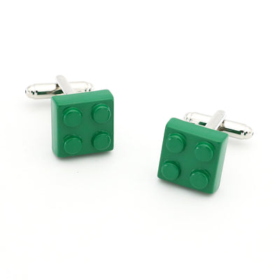 Gemelos de Puño Elegantes - 9 Colores Disponibles, Botones Cuadrados Premium - Image 15