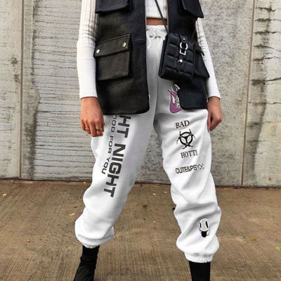 Pantalón Deportivo Estampado Cómodo para Mujer - Corte Relajado Versátil - Image 9