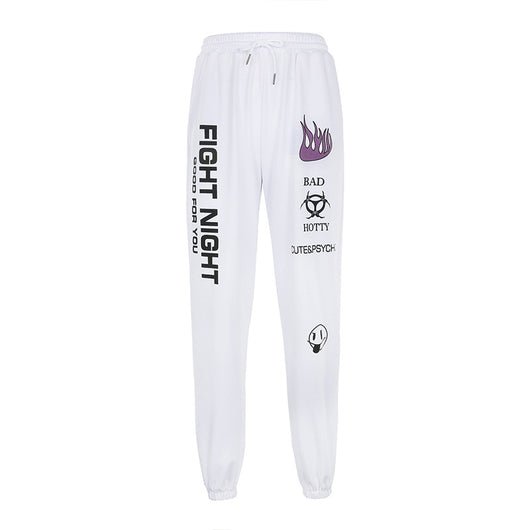 Pantalón Deportivo Estampado Cómodo para Mujer - Corte Relajado Versátil - Image 2