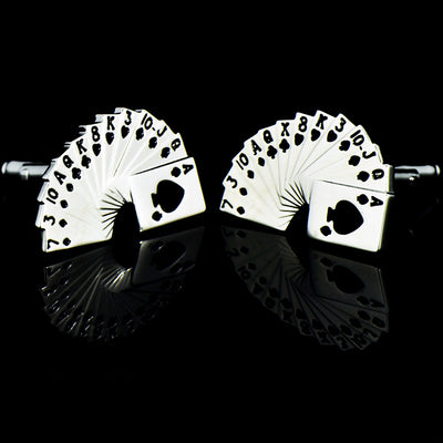 Gemelos Elegantes con Diseño de Abanico para Hombre - Botones Franceses Premium - Image 5