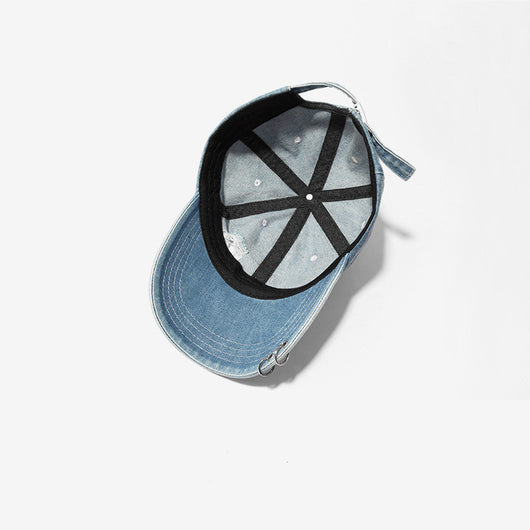 Gorra Vaquera Estilo Retro Lavado Vintage para Parejas - Image 5