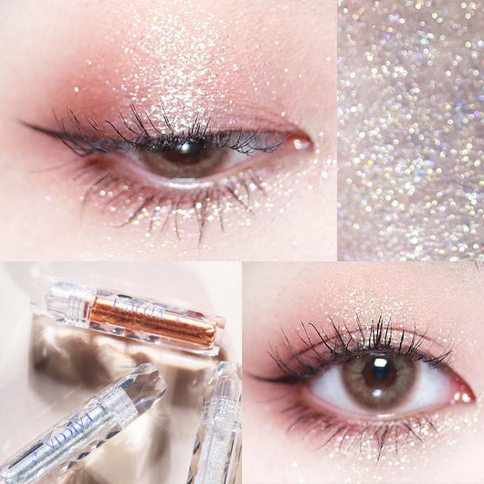 Sombra de Ojos con Perlas Diamantadas - Maquillaje Luminoso Profesional - Image 17