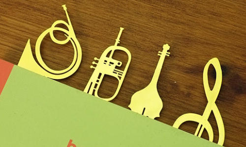 Set de 8 Marcapáginas Musicales Dorados con Cordón - Diseño Elegante para Amantes de la Música - Image 7