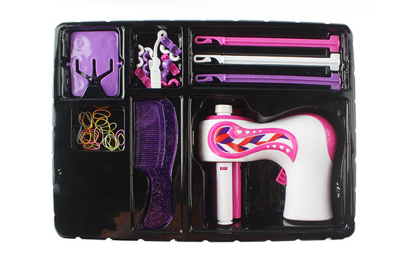 Set de Juego Infantil con Casa de Muñecas y Trenzado de Cabello