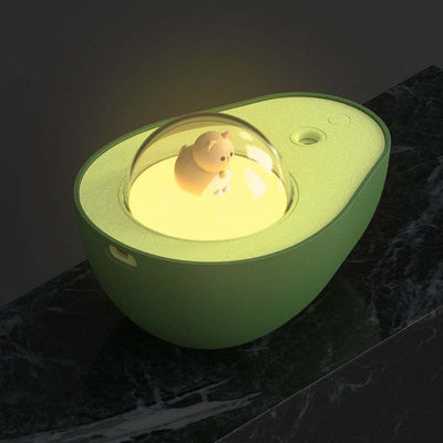 Humidificador Portátil Aguacate USB con Luz Nocturna y Difusor de Niebla - Image 7