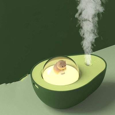 Humidificador Portátil Aguacate USB con Luz Nocturna y Difusor de Niebla - Image 10